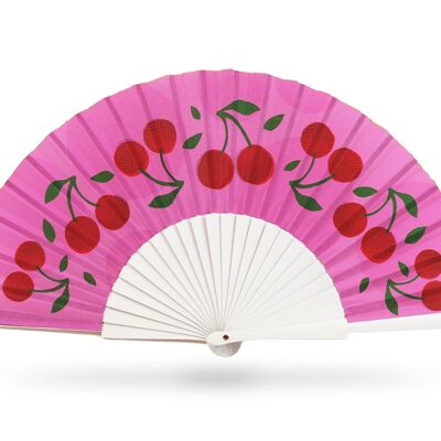 Hand-Fan Cherry Top