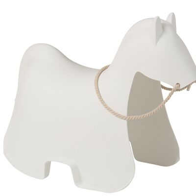 Chaise enfant cheval pp blanc