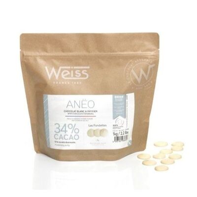 FONDETTES 1 KG, aneo WHITE 34% WEISS