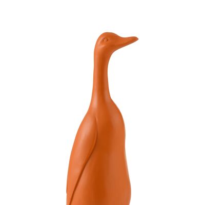 Canard debout resine orange small