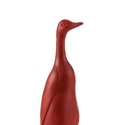Canard debout resine rouge small