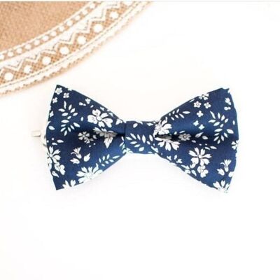 Papillon blu navy Liberty Capel