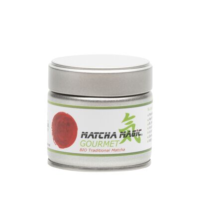 Bio Matcha GOURMET – Traditionelle Qualität (30g/80g)