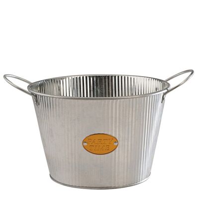 Silver flare bucket