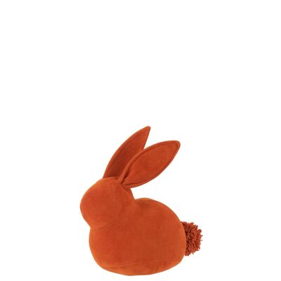 Lapin deco mat velours orange small