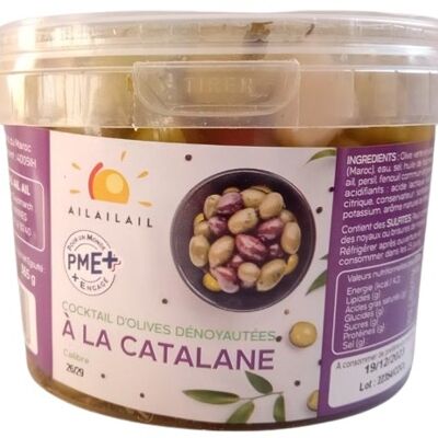 Coctail d'olives dénoyautées Catalane