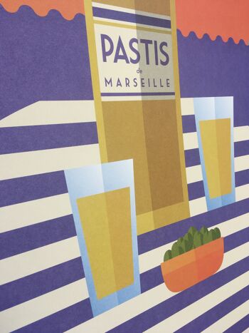 Affiche Marseille Pastis 2