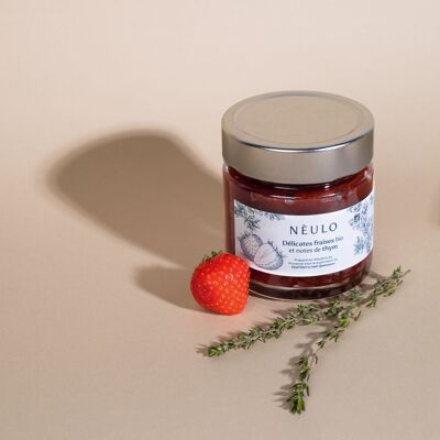 Jam - Delicate organic strawberries and notes of thyme