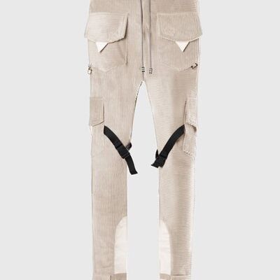 Pantalones cargo de pana psicodélicos