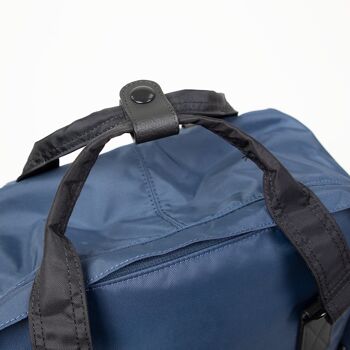 Macaroon Large Go Wild series - Grand sac à dos en nylon océanique recyclé pour pc 15 pouces, sac étudiant, sac week-end 6