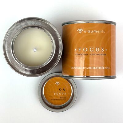 Fokus - Aromatherapie-Kerze