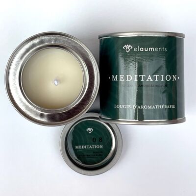 Meditation - Aromatherapie-Kerze