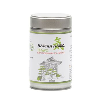 Matcha TENNO bio – qualité cérémonielle (30g/80g) 2