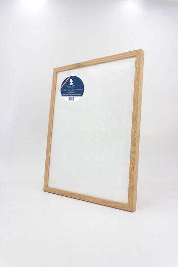 Cadre photo - Versant A2 - (made in France) en bois de Chêne et vitre en acrylique anti UV 2