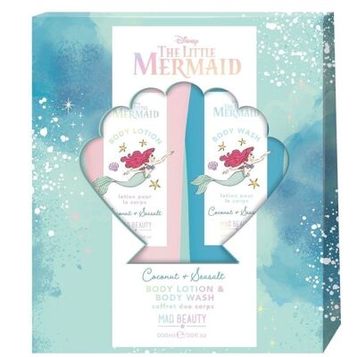 Mad Beauty Disney Little Mermaid Bath and Body Gift Set