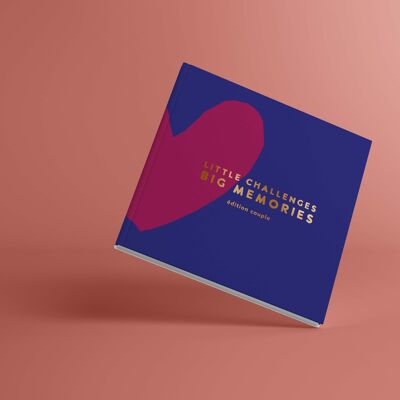 Little Challenges Big Memories Edición para parejas: 60 citas románticas para raspar (libro de desafíos para parejas)