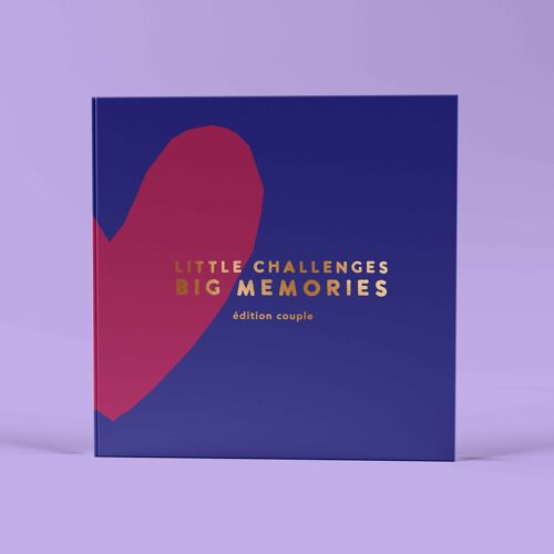 Little Challenges Big Memories Édition couple : 60 rendez-vous amoureux à gratter (couple challenge book pour la Saint-Valentin)