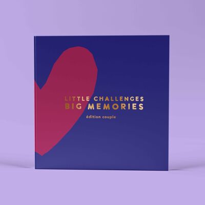Little Challenges Big Memories Edición para parejas: 60 citas románticas para raspar (libro de desafíos en pareja para San Valentín)