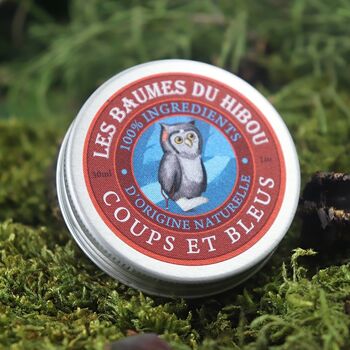 Présentoir bois - BAUMES DU HIBOU 30ml 6