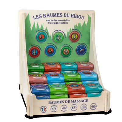 Expositor de madera - OWL BALANCES 30ml