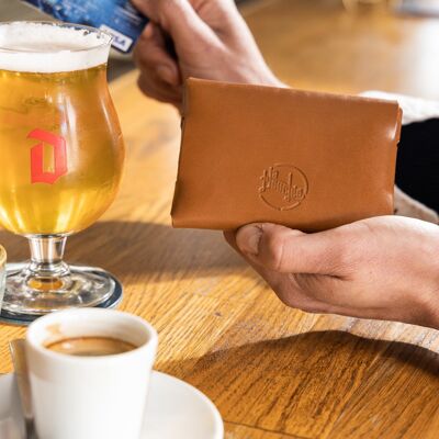 La Bouclée Wallet - Cognac