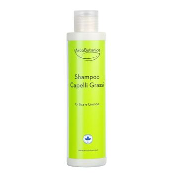 Shampoing Cheveux Gras Ortie et Citron