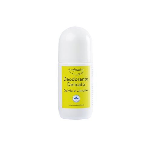 Deodorante Delicato BIO Salvia e Limone Roll-On