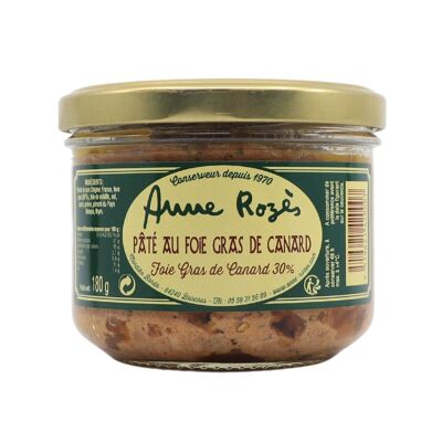 PASTA DI FOIE GRAS 30% 180g