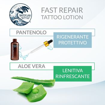 Fast Repair Tattoo Lotion - 50 ml - Crème apaisante pour tatouages 4