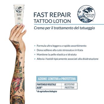 Fast Repair Tattoo Lotion - 50 ml - Crème apaisante pour tatouages 3