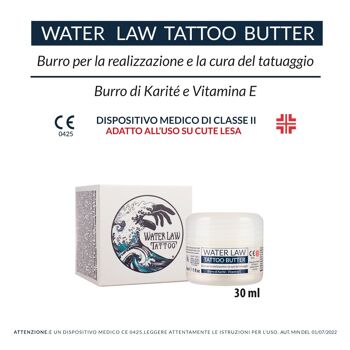 Water Law Tattoo Butter - 30 ml - Beurre pour les soins du tatouage 2