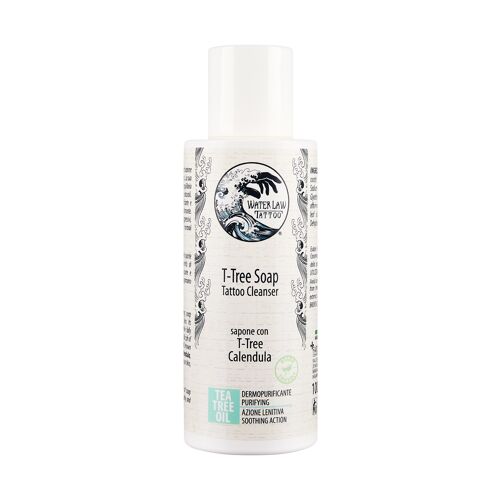 T-Tree Soap Tattoo Cleanser - 100 ml - Sapone delicato per tatuaggi