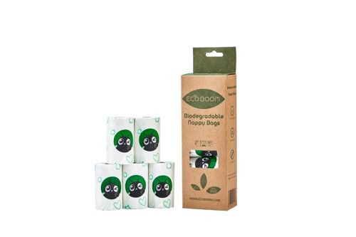 Biodegradable Nappy Bags | Pack of 100 bags