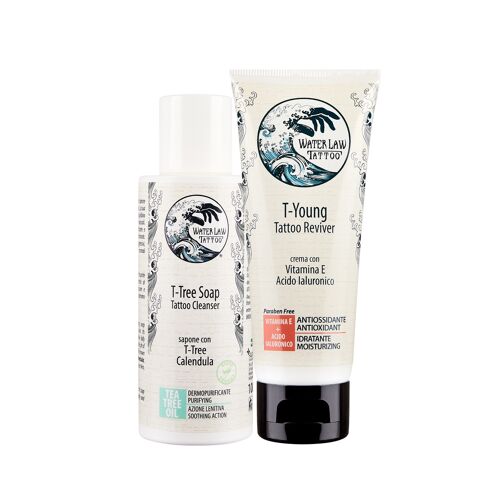 Forever Young - Kit mantenimento con crema idratante e sapone