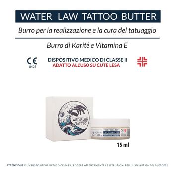 Water Law Tattoo Butter Mini - Beurre de soin pour tatouage - 15 ml 2
