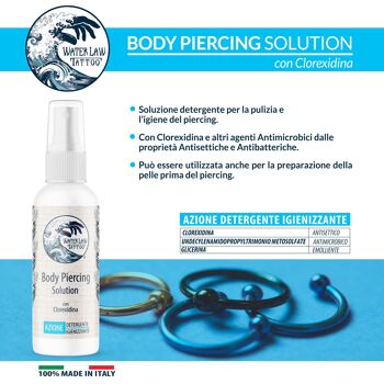 Body Piercing Solution - Solution nettoyante pour piercing - 50 ml 2