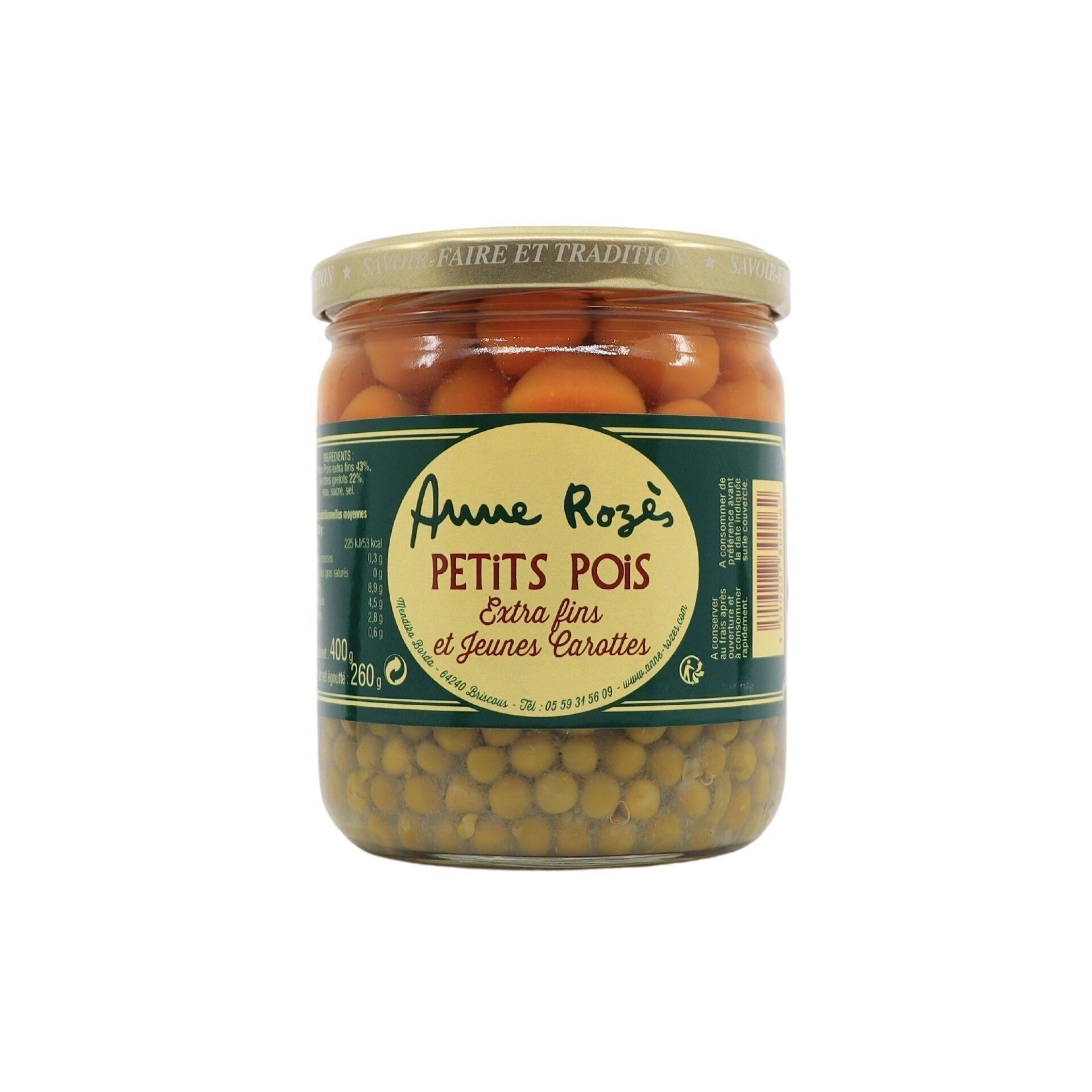 PISELLI E CAROTE GIOVANI