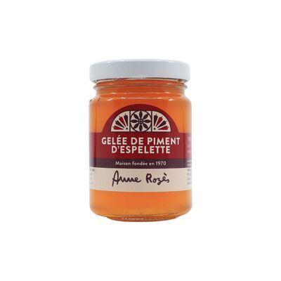 GELEE DE PIMENT D'ESPELETTE 100gr