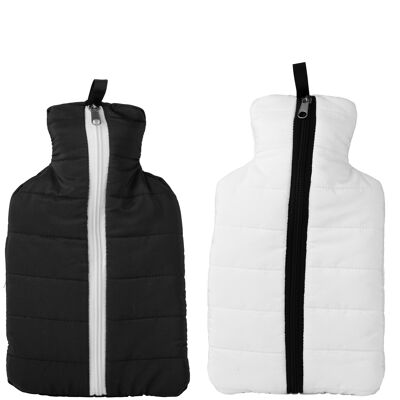 Pitcher ski jacket acrylic black/white assortment of 2