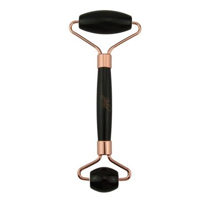 Lava massage roller I face roller I premium quality I obsidian roller