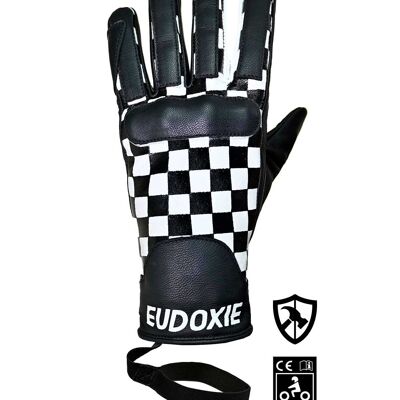 Motorcycle gloves homologated 1KP Eudoxie Jody Beth