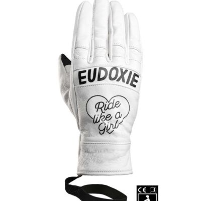 Eudoxie Clear guantes homologados