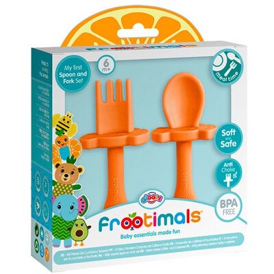 ORANGIEFLY FROTIMALS SPOON AND FORK SET