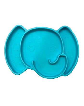 ASSIETTE EN SILICONE ANTIDÉRAPANTE MELANY MELEPHANT FROTIMALS 1