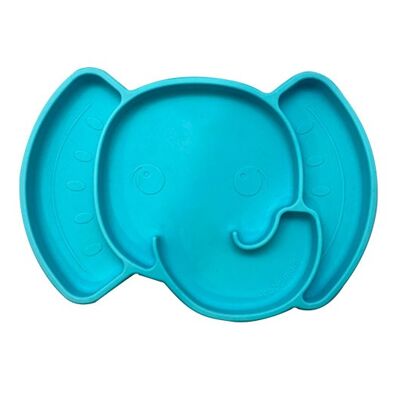 NON-SLIP SILICONE PLATE MELANY MELEPHANT FROTIMALS