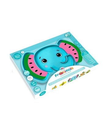 ASSIETTE EN SILICONE ANTIDÉRAPANTE MELANY MELEPHANT FROTIMALS 2