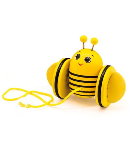 ARRASTRADOR PRIMEROS PASOS DE MADERA BIZZY LEMONBEE FROOTIMALS