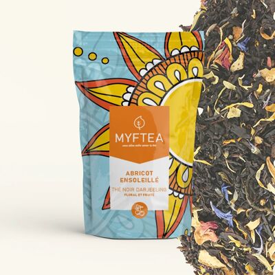 Té Negro Celyan & Darjeeling - Albaricoque Soleado 100g - Dulce y Aromático