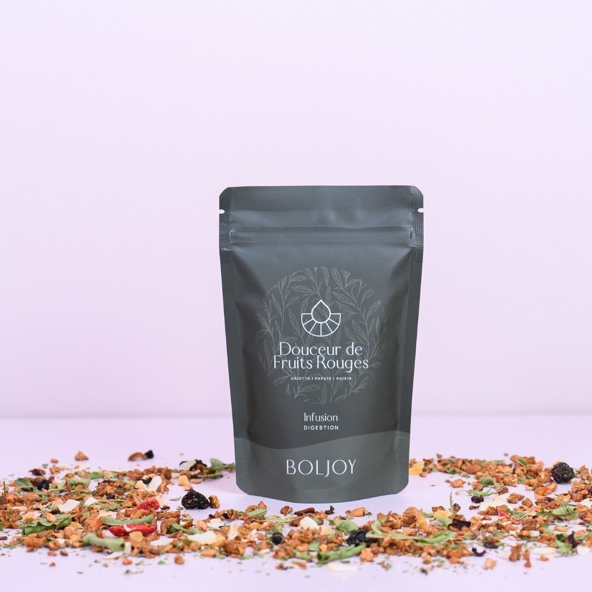 Infusión de uva, frambuesa, manzana, remolacha - Dulzor de frutos rojos - 100g