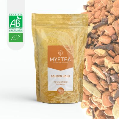 Infusión de cúrcuma Ayurveda - Golden Hour - BIO - 100g